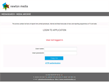Tablet Screenshot of mediasearch.newtonmedia.cz